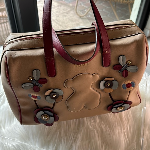Tous Handbags - Tous Kaos Bowling Bag that needs some rehabbing. See pictures for issues.